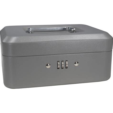 small metal combination lock box|small lockable safe box.